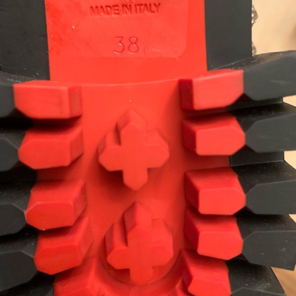 💯% Authentic!!!Christian Louboutin Black and Silver Ankle Boots - Picture 9 of 11